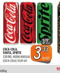 Społem Szczecin Coca-Cola, Fanta, Sprite oferta