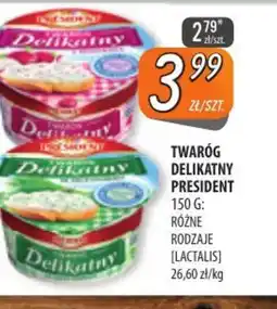 Społem Szczecin TWAROG DELIKATNY PRESIDENT oferta