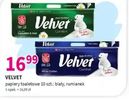 Drogerie Polskie Papiery toaletowe Velvet oferta