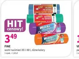 Drogerie Polskie FINE Worki na śmieci oferta