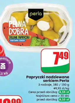 Dino Papryczki nadziewane serkiem 3 rodzaje Perla oferta