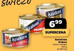 Netto Konserwa Krakus (różne rodzaje) oferta