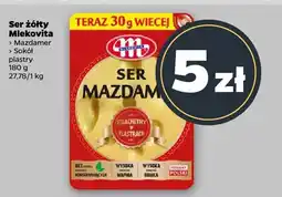 Netto Ser żółty Mazdamer plastry Mlekovita oferta
