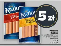 Netto Parówki Krakus z szynki wieprzowe oferta