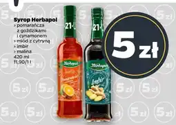 Netto Syrop Herbapol imbir oferta