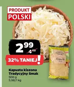 Netto Kapusta kiszona Tradycyjny Smak oferta