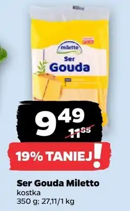 Netto Ser Gouda Miletto kostka oferta