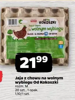 Netto Jaja z chowu na wolnym wybiegu Od Kokoszki oferta