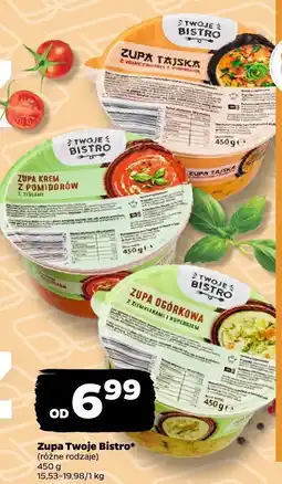 Netto Zupa Twoje Bistro różne rodzaje oferta