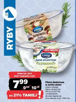 Netto Filety śledziowe w sosie Lisner oferta