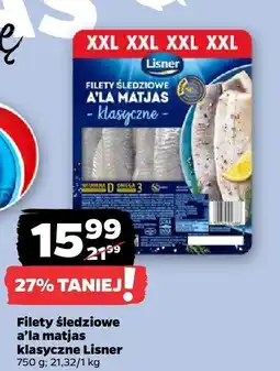 Netto Filety śledziowe a'la matjas klasyczne Lisner oferta