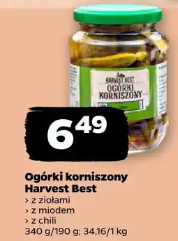 Netto Ogórki korniszony Harvest Best z chili oferta