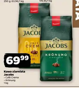 Netto Kawa ziarnista Jacobs Café Crema oferta