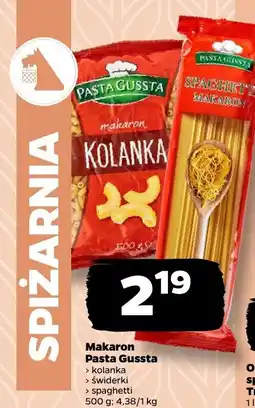 Netto Makaron Pasta Gussta spaghetti oferta