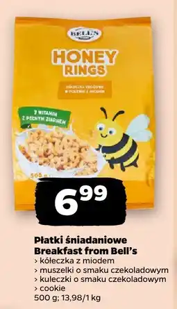 Netto Płatki śniadaniowe kółeczka z miodem Bell's oferta
