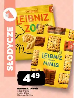 Netto Herbatniki Leibniz Minis Choco oferta