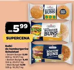 Netto Bułki do hamburgerów Boston Burger Schulstad oferta