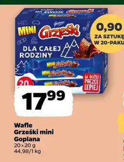 Netto Wafle Grzeski mini Goplana oferta
