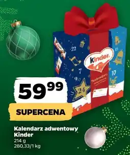 Netto Kalendarz adwentowy Kinder oferta