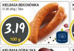 Słoneczko KIELBASA BEKONOWKA oferta