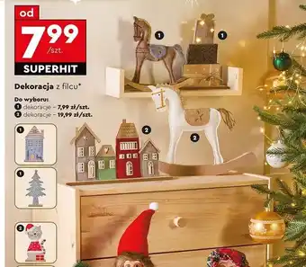 Biedronka Dekoracja z filcu domek oferta