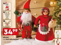 Biedronka Pani mikołajowa 45 cm oferta