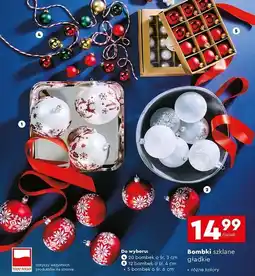 Biedronka Bombki dekorowane 60 cm Vitbis oferta
