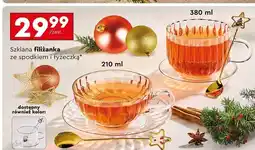 Biedronka Filiżanka ze spodkiem i łyżeczką 380 ml Home&You oferta