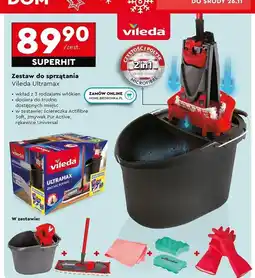 Biedronka Mop z wiadrem Vileda Ultramax oferta