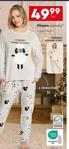 Biedronka Piżama damska Cleve oferta