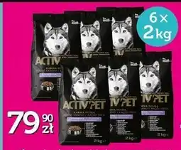 Biedronka Karma dla psa z jagnięciną sensitive Activ Pet oferta