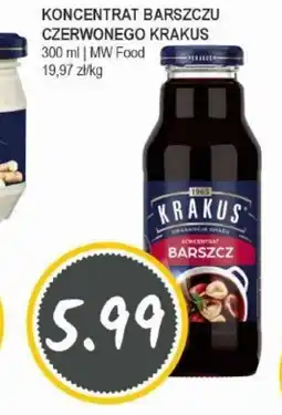 Słoneczko Koncentrat Barszczu Czerwonego Krakus oferta