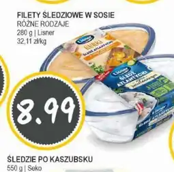 Słoneczko FILETY SLEDZIOWE W SOSIE oferta