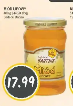 Słoneczko Miód Lipowy Sądecki Bartnik oferta