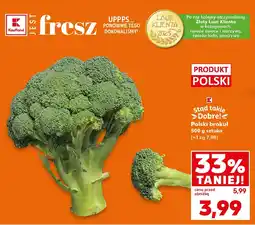 Kaufland Brokuł polski 500 g sztuka Kaufland oferta