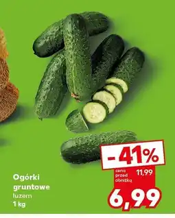 Kaufland Ogórki gruntowe luzem Kaufland oferta
