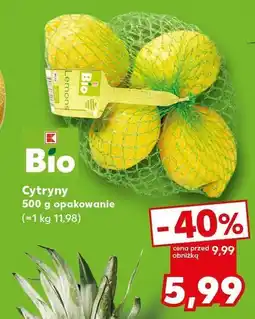 Kaufland Cytryny Bio 500 g Kaufland oferta