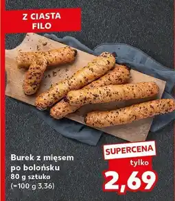 Kaufland Burek z mięsem po bolońsku 80 g Kaufland oferta