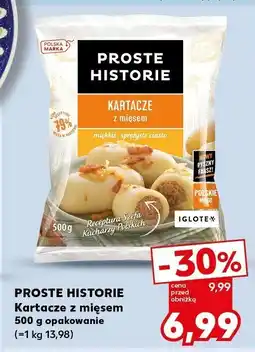 Kaufland Kartacze z mięsem 500 g Proste Historie oferta