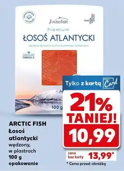 Kaufland Łosoś atlantycki Arctic Fish Łosoś atlantycki wędzony, w plastrach oferta