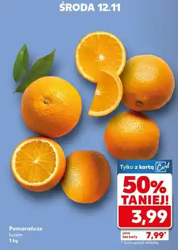 Kaufland Pomarańcze luzem Kaufland oferta