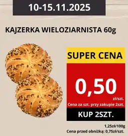 Supeco Kajzerka wieloziarnista 60g Supeco oferta