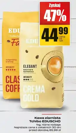 Supeco Kawa ziarnista Tchibo EDUSCHO, różne rodzaje oferta