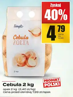 Supeco Cebula żółta 2 kg Szapito oferta