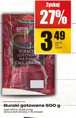 Supeco Buraki gotowane 500 g Supeco oferta