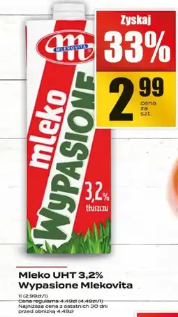 Supeco Mleko UHT 3,2% Wypasione Mleko Mlekovita oferta
