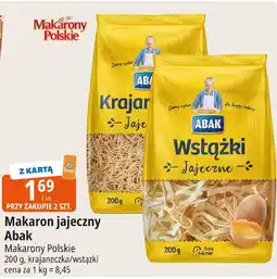 E.Leclerc Makaron jajeczny Abak krajaneczka/wstążki Makarony Polskie oferta