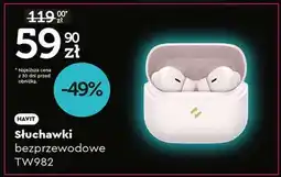 Biedronka Słuchawki bezprzewodowe TW982 oferta