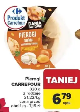 Carrefour Market Pierogi Carrefour ruskie 320 g oferta
