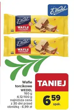 Carrefour Market Wafle torcikowe Wedel 100 g oferta